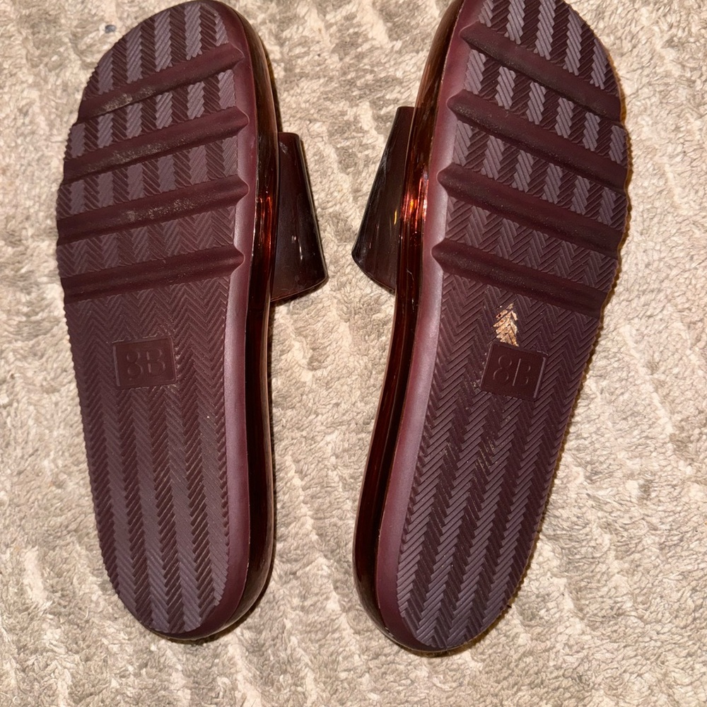 Barely worn Tory Burch jelly sandals